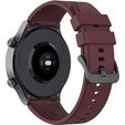 Silicone strap for Huawei Watch GT 2 Pro - Wine Red