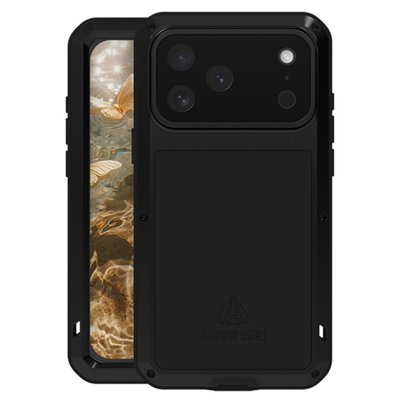 Armoured case with tempered glass for iPhone 17 Pro Max