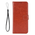 Flip case for Samsung Galaxy A36, Crazy Horse Wallet, brown