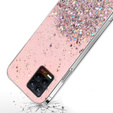 Case for Realme 8 / 8 Pro, Glittery, pink