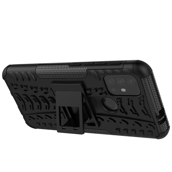 Case for Motorola Moto G10/G30, Tire Armor, black