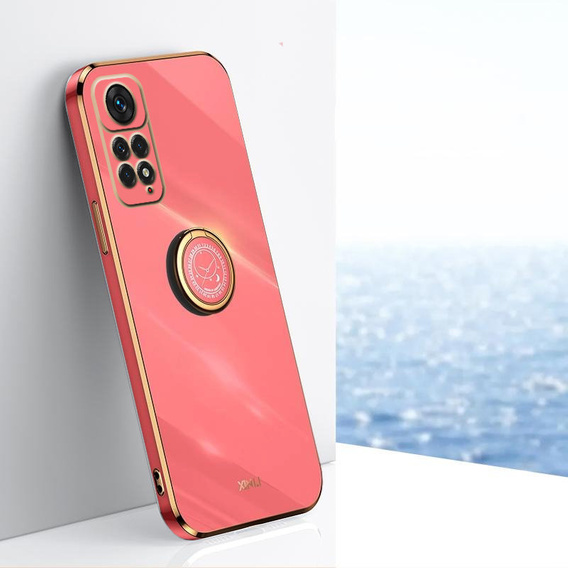 Case for Xiaomi Redmi Note 11 Pro 4G/5G, Electro Ring, red