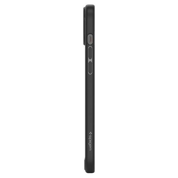 Spigen case for iPhone 15, Ultra Hybrid, black + 9H Tempered Glass