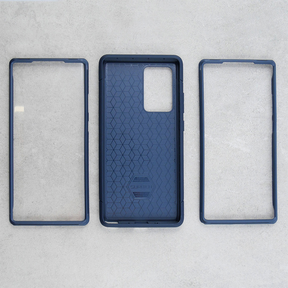 Case for Samsung Galaxy Note 20 Ultra, Suritch Basic (Two Frames), dark blue
