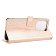 Flip case for Xiaomi Redmi Note 14 4G, Wallet Rhombus, pink