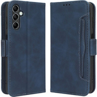 Flip case for Samsung Galaxy M34, Card Slot, blue