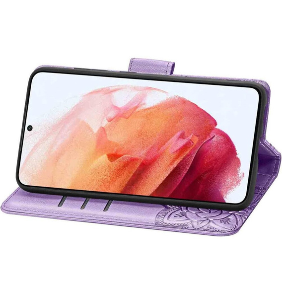 Flip case for Motorola Edge 50 Neo / Motorola ThinkPhone 25, Butterfly, purple