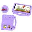 Children's case for iPad mini 7.9" 2019/2015/2014/2013/2012 (5/4/3/2/1 gen.), Cute Patterns, with stand, purple