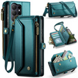 CASEME RFID Leather Wallet Case for Samsung Galaxy S26 Ultra, green