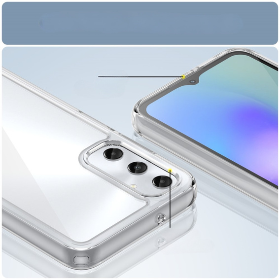 Case for Samsung Galaxy A05s 4G, Fusion Hybrid, transparent