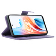 Flip case for Oppo A79 5G, Butterfly, purple