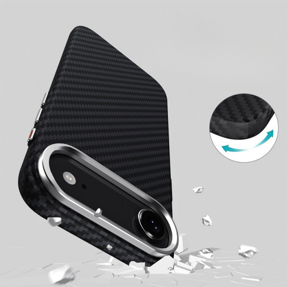 BENKS Kevlar Armor PRO Carbon Fiber 600D A068 case for MagSafe for iPhone Air