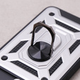 Case for Xiaomi Redmi 12, CamShield Slide, silver