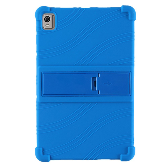 Silicone case for Nokia T21, Impact, armor, blue