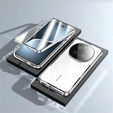 Case for Honor Magic 7 Pro, Magnetic Dual Glass, silver