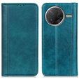 Flip case for Xiaomi Poco F7 Pro / F7 Ultra, Split Leather, green