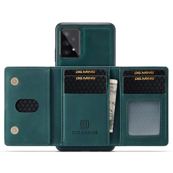 Case for Samsung Galaxy A53 5G, DG.MING 2in1, green