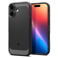Spigen Rugged Armor MagSafe Case for iPhone 17, Matte Black