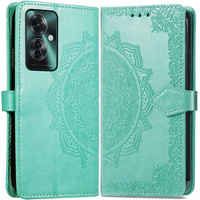 Flip case for Oppo Reno 11F 5G, Mandala, green