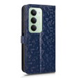 Flap case for Xiaomi Redmi 15 5G / 4G, Wallet Rhombus, blue