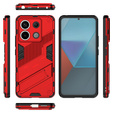 Case for Xiaomi Redmi Note 13 Pro 5G, Military kickstand, red