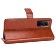 Flip case for Xiaomi Redmi Note 12S, Wallet, brown