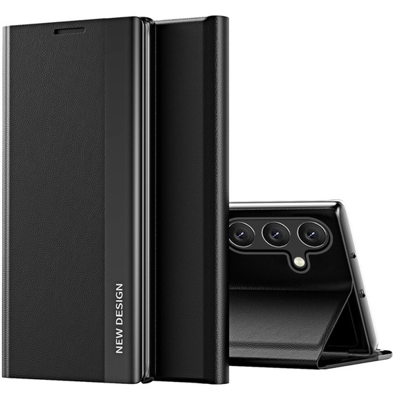Flip case for Samsung Galaxy M34, Side Magnetic, black