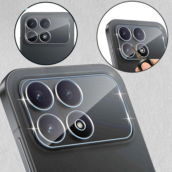 2x ERBORD Tempered Glass Screen Protector for Xiaomi Poco F8 Pro