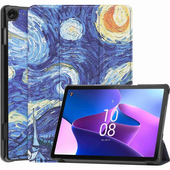 Case for Lenovo Tab M10 10.1 Gen 3 TB-328FU/TB-328XU, Smartcase, oil painting