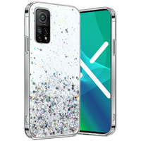 Case for Xiaomi Mi 10T 5G / Mi 10T Pro 5G, Glittery, transparent