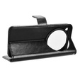 Flip case for Xiaomi 15 Ultra, Crazy Horse Wallet, black