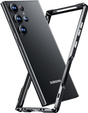 Case LUPHIE for Samsung Galaxy S24 Ultra, Armor Bumper, black