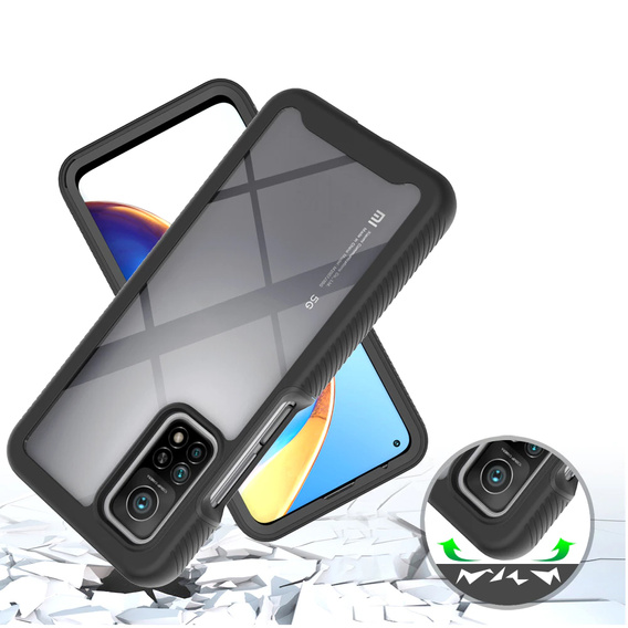Case for Xiaomi Mi 10T / 10T Pro, Shockproof, with film, blue