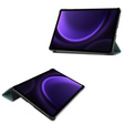 Case for Samsung Galaxy Tab S9 FE, Tri-fold, green