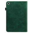 Case for Samsung Galaxy Tab A9+, Classic, with space for stylus, green