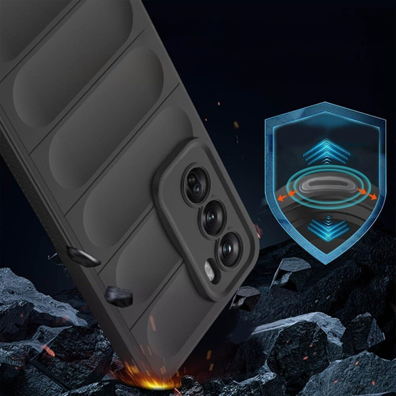 Case for Oppo Reno 12, Gaming Shockproof, black