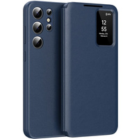 Flip case for Samsung Galaxy S24 Ultra, Smart View Wallet, blue