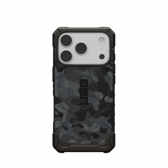 Urban Armor Gear case for iPhone 17 Pro Max, Pathfinder MagSafe, Midnight Camo