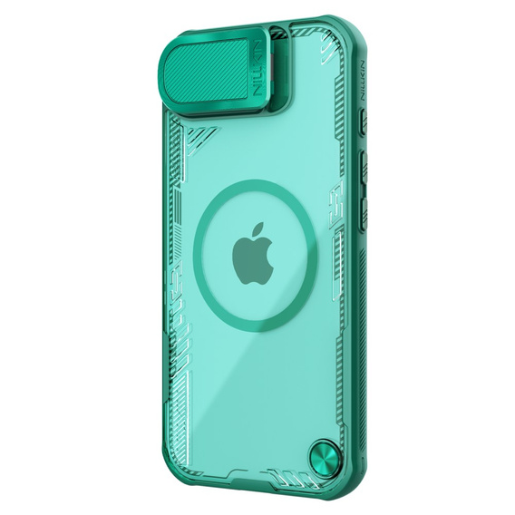 Nillkin Armored Case for iPhone 16e, Icelade Prop, for Magsafe, green