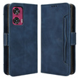 Flip case for Motorola Edge 50 Fusion 5G, Card Slot, dark blue