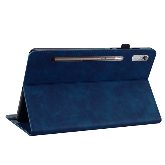 Case for Lenovo Tab P11 Pro Gen 2, Wallet Pen Slot, blue