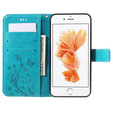 Flip case for iPhone 6/6S 4.7, Butterfly, blue