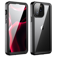 IP68 Waterproof Case for iPhone 13 Pro Max, Redpepper Pro, black