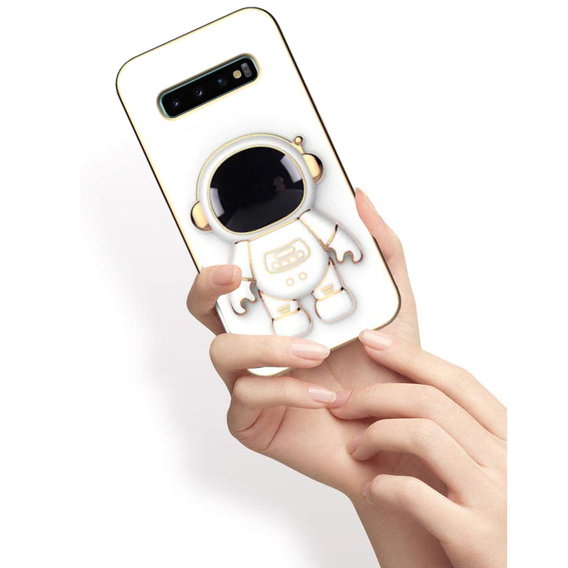 Case for Samsung Galaxy S10, Astronaut, white