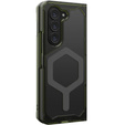 Urban Armor Gear Case for Galaxy Z Fold 5 5G, Plyo MagSafe, transparent / green
