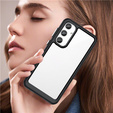 Case for Samsung Galaxy A55 5G, Fusion Hybrid, transparent / black
