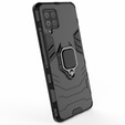 Case for Samsung Galaxy A42 5G, Kickstand Ring, black