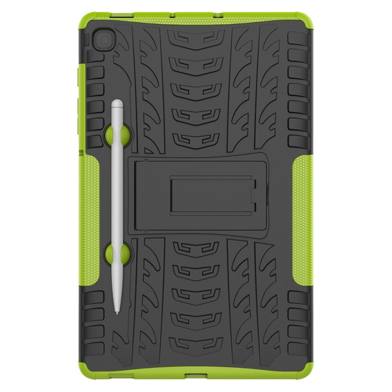 Case for Samsung Galaxy Tab S6 Lite, Tire Armor, green