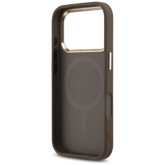 Guess 4G Triangle Logo MagSafe Case for iPhone 17 Pro