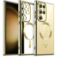 Case for Samsung Galaxy S23 Ultra, MagSafe Hybrid, gold